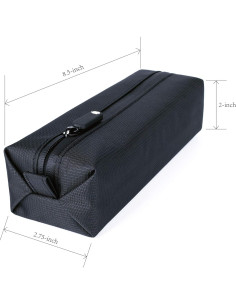 Bolsa de Aseo Pequeña Comfyable Negra para Viajes 21.6 cm 2