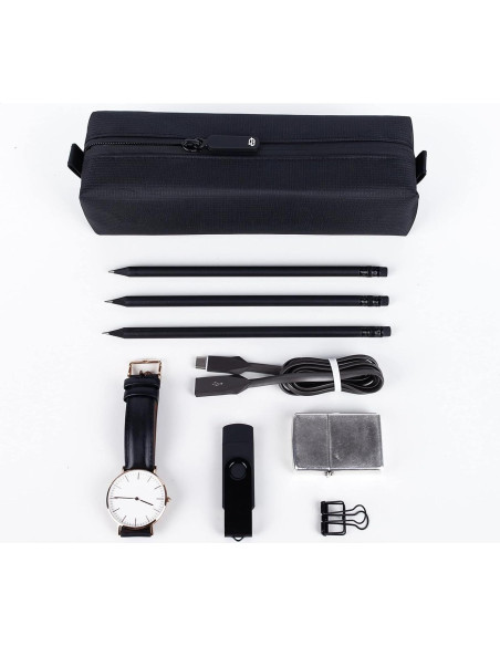 Bolsa de Aseo Pequeña Comfyable Negra para Viajes 21.6 cm Bolsa de Aseo Pequeña Comfyable Negra para Viajes 21.6 cm