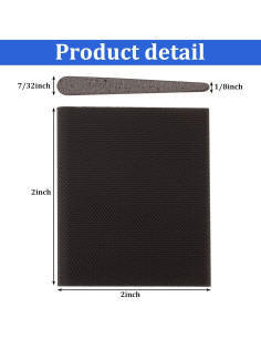 Jetec 14 Piezas Sello de Esquina Autoadhesivo para Puertas 2