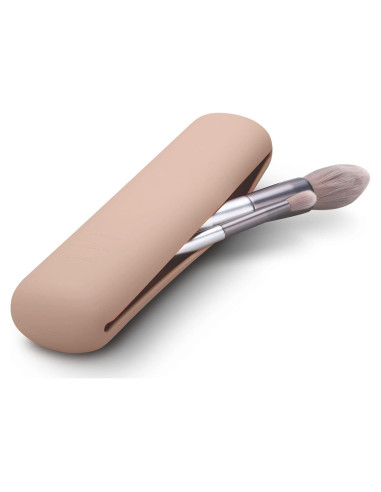 Soporte de Brochas de Maquillaje FERYES Magnético Khaki 20x4.8cm