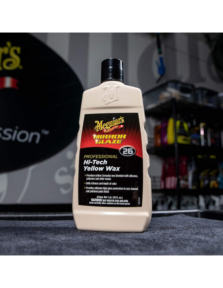 Cera Líquida Amarilla Meguiar's Hi-Tech 0.47 L - Protección Brillante Cera Líquida Amarilla Meguiar's Hi-Tech 0.47 L - Protección Brillante