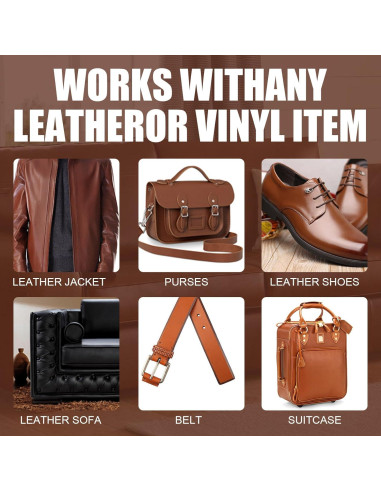 Gel Reparador de Cuero Silylvia 50ml Negro Ecológico Sin Olor