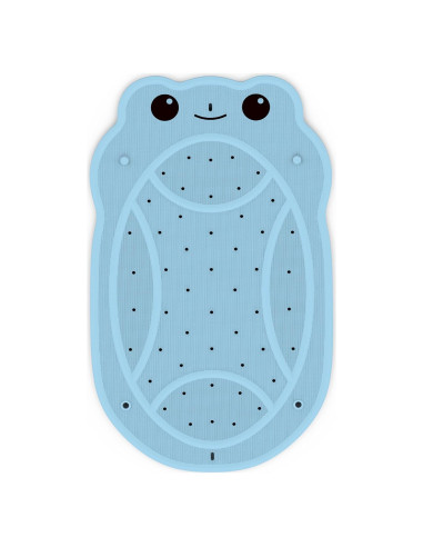Alfombra de Baño Antideslizante Joycano 76x46cm Azul Rana