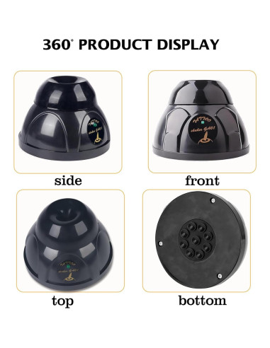 Mini Mezclador Vortex TONBAO 4000 RPM Portátil para Pintura