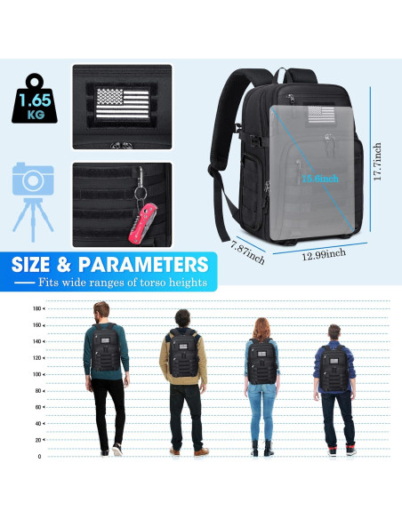Mochila para Cámara Profesional SDYSM 15.6" Impermeable Mochila para Cámara Profesional SDYSM 15.6" Impermeable
