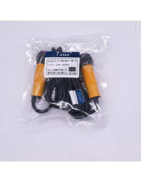 Interruptor Fotoeléctrico Taiss E3F-5DP1 6-36VDC 5m PNP NO Interruptor Fotoeléctrico Taiss E3F-5DP1 6-36VDC 5m PNP NO