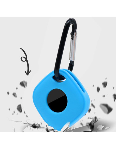 Funda de Silicona para Tile Mate 2024 con Mosquetón - Negro
