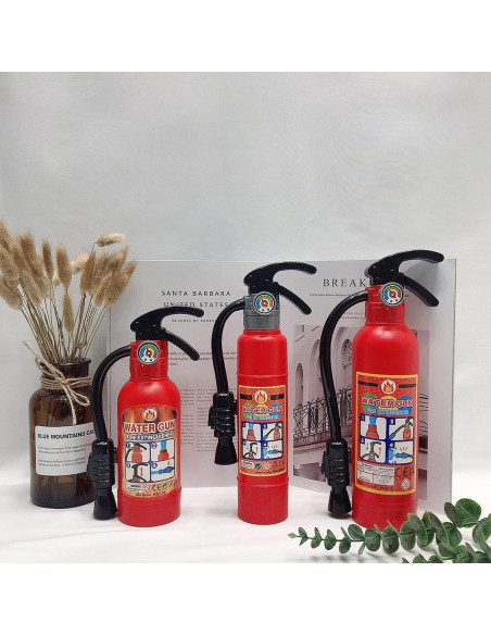 Paquete de 2 Juguetes Extintor de Incendios CAZOYEE para Niños Paquete de 2 Juguetes Extintor de Incendios CAZOYEE para Niños