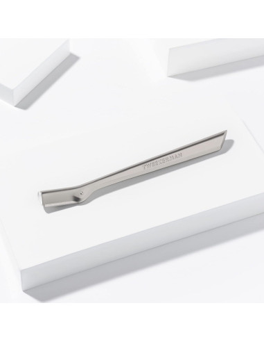Rasuradora de Cejas Tweezerman Acero Inoxidable con 3 Cuchillas