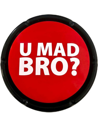 Botón Parlante U Mad Bro Talkie Toys - Diversión y Risas