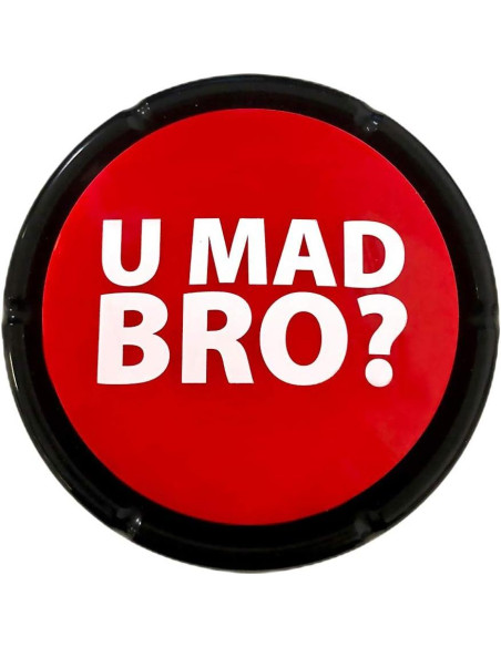 Botón Parlante U Mad Bro Talkie Toys - Diversión y Risas Botón Parlante U Mad Bro Talkie Toys - Diversión y Risas