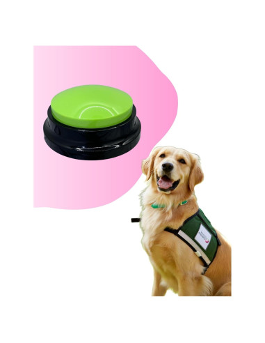 Botón de Comunicación para Perros ZUMEHU Verde 30 Segundos