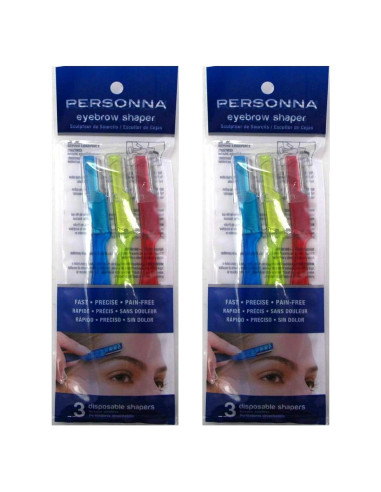 Formadores de Cejas Personna 3 Unidades - 14.5x7.1 cm
