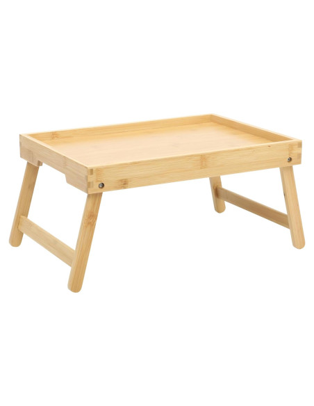 Bandeja de Cama Plegable de Bambú Gibson Home 40x28cm Bandeja de Cama Plegable de Bambú Gibson Home 40x28cm