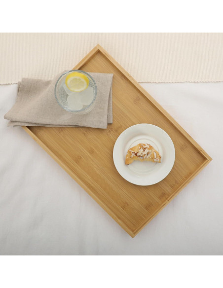 Bandeja de Cama Plegable de Bambú Gibson Home 40x28cm Bandeja de Cama Plegable de Bambú Gibson Home 40x28cm
