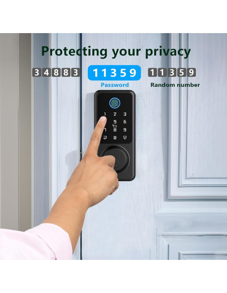 Cerradura Inteligente Secusly SDB-01 con Huella Dactilar y App Cerradura Inteligente Secusly SDB-01 con Huella Dactilar y App