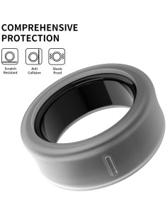 Funda de Silicona E ECSEM para Anillo ULTRAHUMAN AIR y Oura Gen 4 2