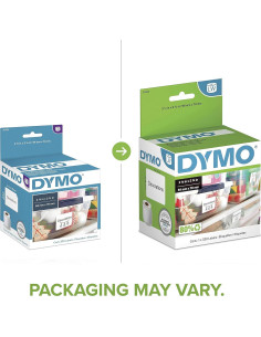 Etiquetas Multiusos Grandes DYMO LW 5.4x6.9 cm - 320 Unidades 2