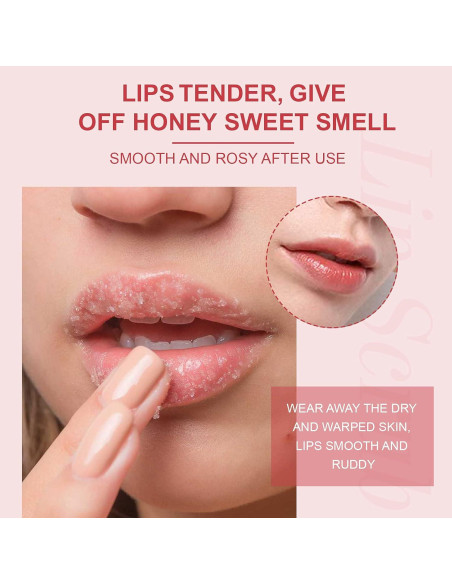 Exfoliante Labial de Fresa FCZJYUS - Hidratante y Reparador Exfoliante Labial de Fresa FCZJYUS - Hidratante y Reparador