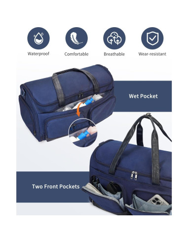Bolsa de Ropa y Equipaje ECOHUB 2-en-1 Resistente al Agua