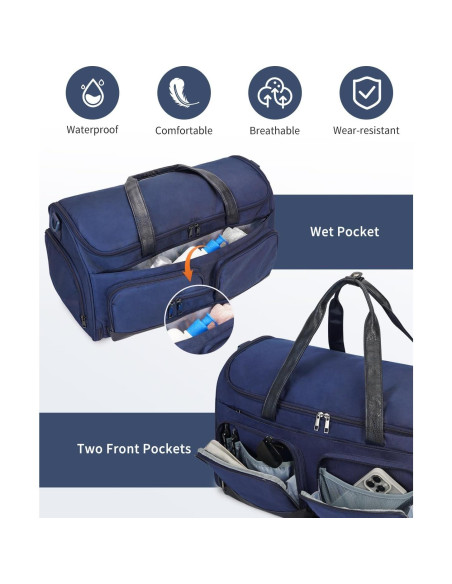 Bolsa de Ropa y Equipaje ECOHUB 2-en-1 Resistente al Agua Bolsa de Ropa y Equipaje ECOHUB 2-en-1 Resistente al Agua
