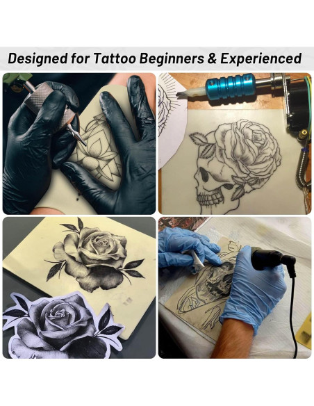 Kit de Práctica de Tatuaje Modacraft 18 Piezas Silicona Kit de Práctica de Tatuaje Modacraft 18 Piezas Silicona