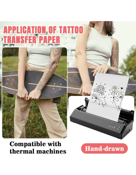 Papel de Transferencia de Tatuaje Sukh 21.1x29.7 cm 20 Hojas Papel de Transferencia de Tatuaje Sukh 21.1x29.7 cm 20 Hojas