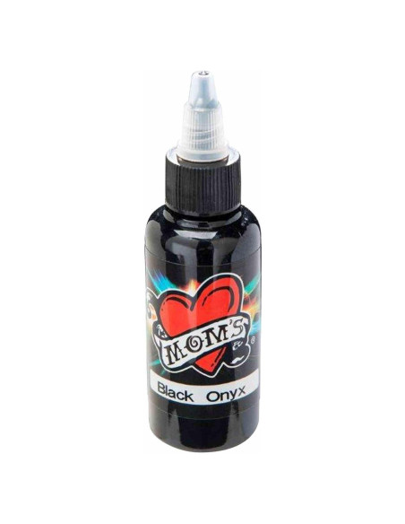 Tinta de Tatuaje MOM'S Ónix Negro 59 ml - Auténtica Tinta de Tatuaje MOM'S Ónix Negro 59 ml - Auténtica