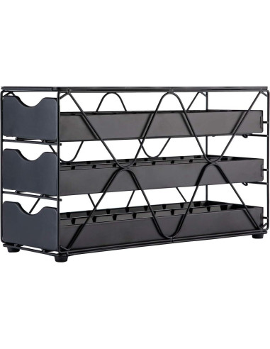 Soporte de Cápsulas Nespresso FlagShip 3 Niveles 60 Cápsulas