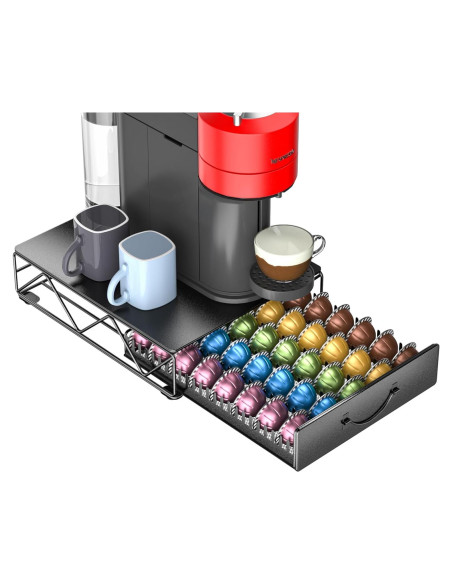Soporte para Cápsulas de Café HFHOME - Organizador Nespresso Vertuo Soporte para Cápsulas de Café HFHOME - Organizador Nespresso Vertuo