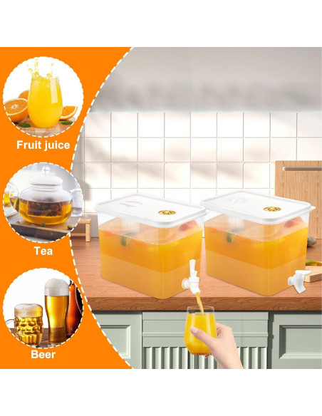 Dispensador de Bebidas Frías 2 Galones Sibosen con Grifo Dispensador de Bebidas Frías 2 Galones Sibosen con Grifo