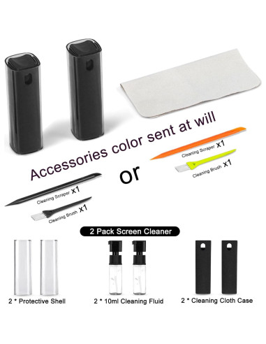 Kit Limpiador de Pantalla 2-en-1 walrfid - Spray y Paño