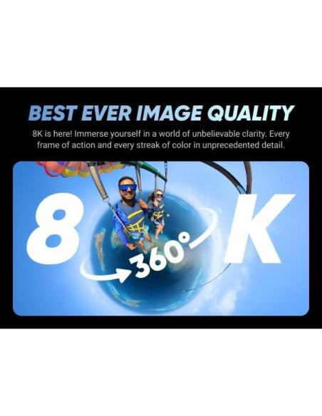 Cámara de Acción 360 Insta360 X4 8K a Prueba de Agua Cámara de Acción 360 Insta360 X4 8K a Prueba de Agua