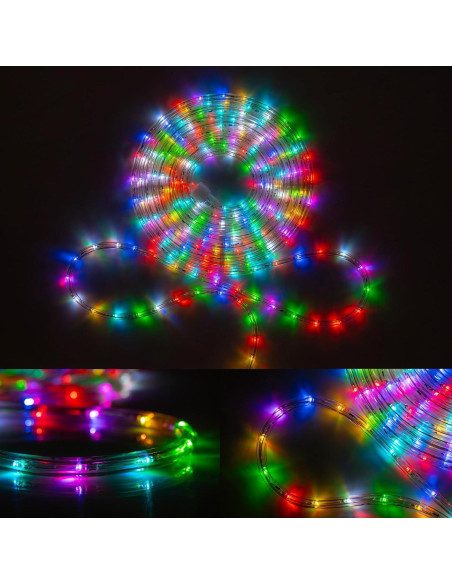 Luces de Cuerda LED WYZworks 7.62m 288 LEDs Control Remoto Luces de Cuerda LED WYZworks 7.62m 288 LEDs Control Remoto