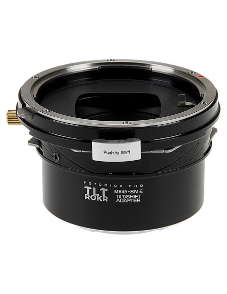 Adaptador Fotodiox Pro TLT ROKR Mamiya 645 a Sony E-Mount Adaptador Fotodiox Pro TLT ROKR Mamiya 645 a Sony E-Mount