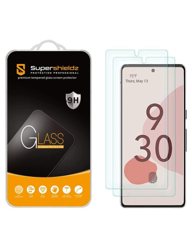 Protector de Pantalla Vidrio Templado Supershieldz para Google Pixel 6 - 2 Unidades