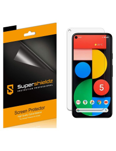 Protector de Pantalla Supershieldz para Google Pixel 5 - 6 Unidades