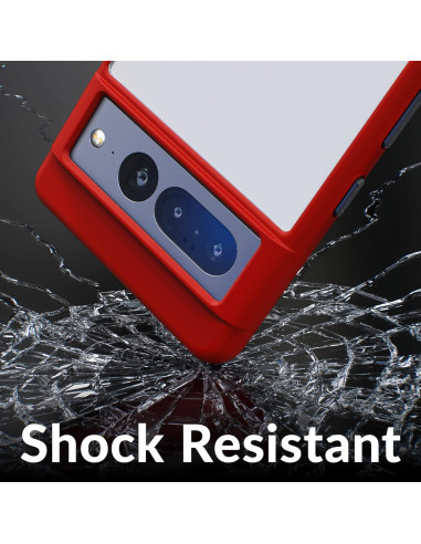 Funda Crave Slim Guard Rojo para Google Pixel 7 Pro - Bumper