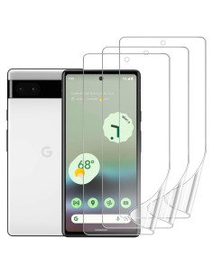 Paquete de 3 Protectores de Pantalla TPU DYNASCO para Google Pixel 6A