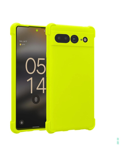 Funda KIOMY para Google Pixel 7 Pro, bumper verde neón Funda KIOMY para Google Pixel 7 Pro, bumper verde neón