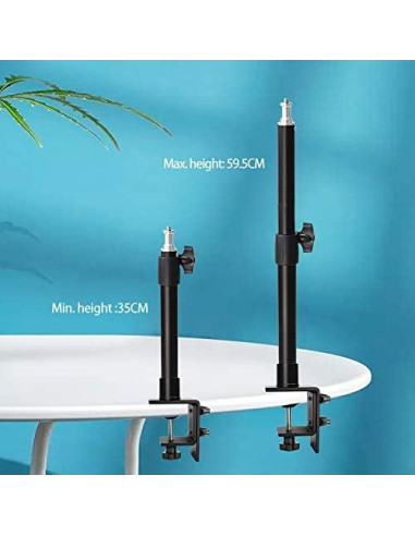 Soporte de Cámara AceTaken Ajustable para Escritorio 34.5-59 cm