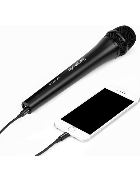 Micrófono Digital de Mano Saramonic SR-HM7 DI USB y Lightning Micrófono Digital de Mano Saramonic SR-HM7 DI USB y Lightning