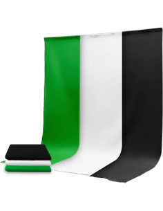 Fondo de Pantalla Chromakey 2.74x3.96m Julius Studio Multicolor 2