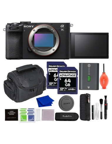 Cámara Sony Alpha 7C II Full-Frame 33MP + Accesorios