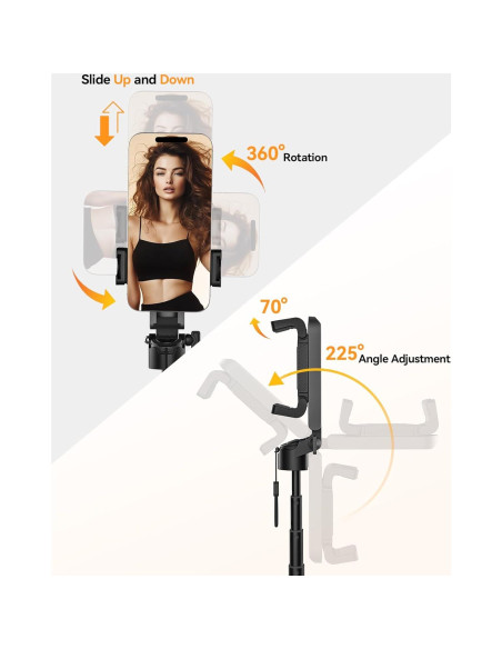 Trípode Selfie Portátil Takerers T-LS18 con Control Remoto Trípode Selfie Portátil Takerers T-LS18 con Control Remoto