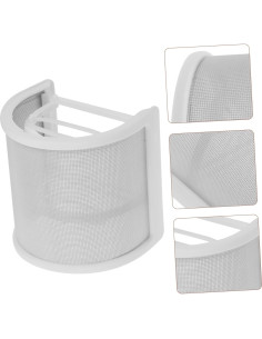 Filtro Pop Homoyoyo en Forma de U Blanco para Micrófono 2