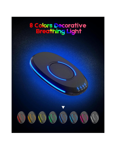 Jiggler de Mouse Inalámbrico Bagrox MM58-1 LED RGB 136g