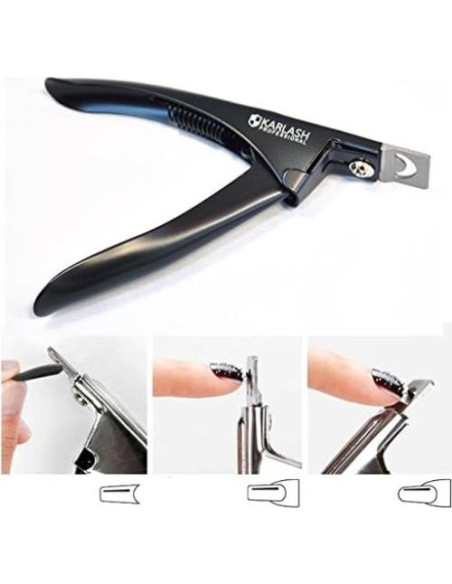 Cortador de Uñas Falsas Karlash Acero Inoxidable 13cm Cortador de Uñas Falsas Karlash Acero Inoxidable 13cm