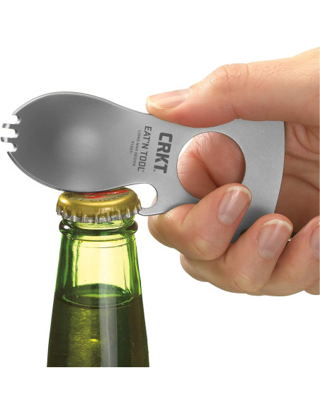 CRKT Eat'N Tool Titanio Multiherramienta Spork 9100TI CRKT Eat'N Tool Titanio Multiherramienta Spork 9100TI