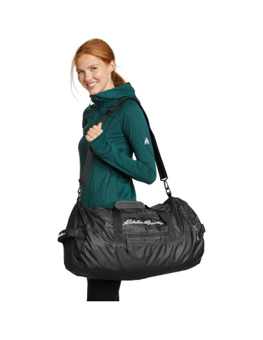 Bolsa de Viaje Plegable Eddie Bauer 45L Ripstop Negra